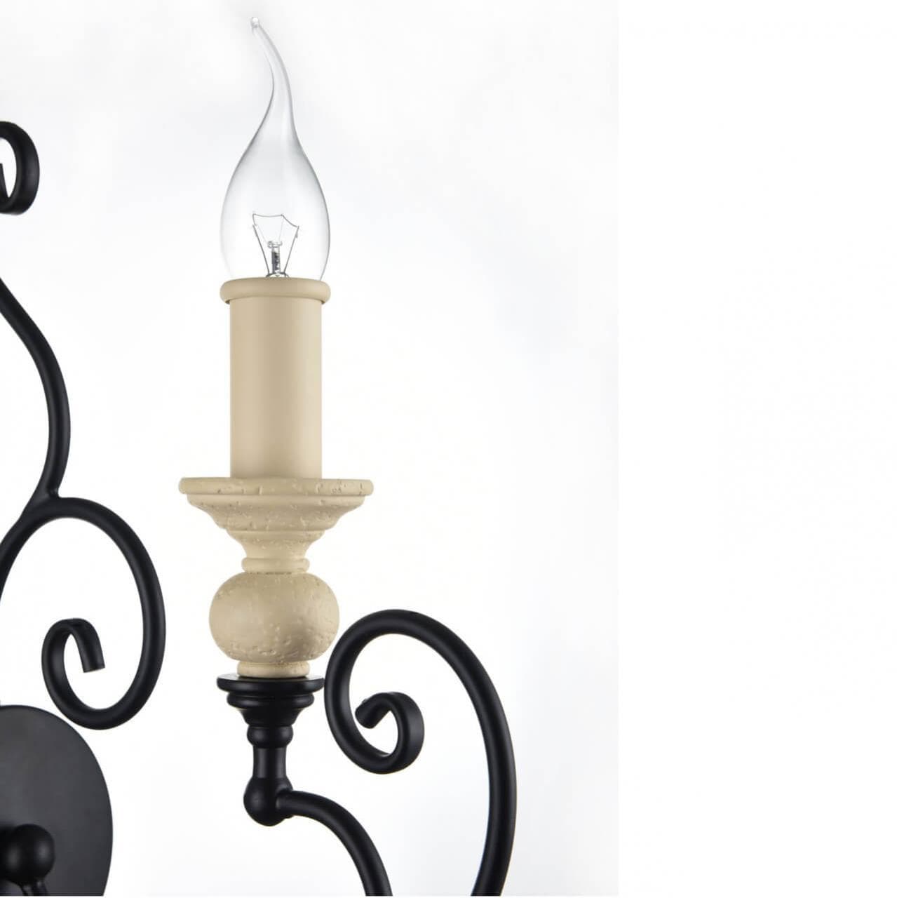 Maytoni House Karina Черный Бра 1xE14 60W H631-WL-01-B — миниатюра 8