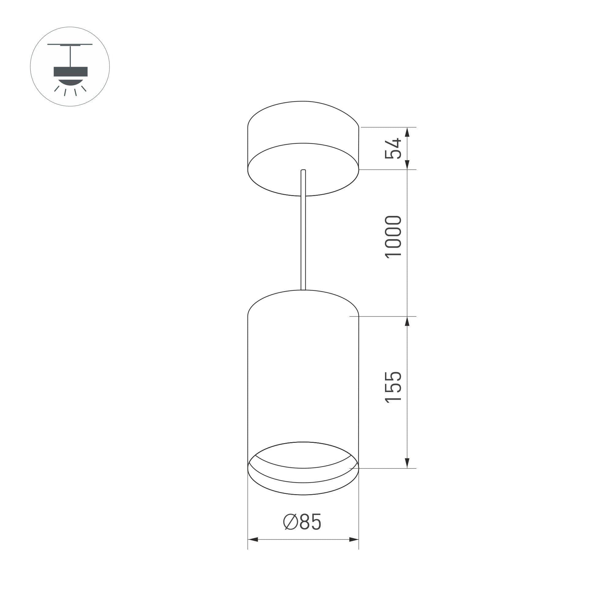 Arlight Светильник DL-TITAN-S600x600-40W White6000 (WH, 120 deg, 230V) (IP20 Металл, 3 года) 024236(1) — миниатюра 5