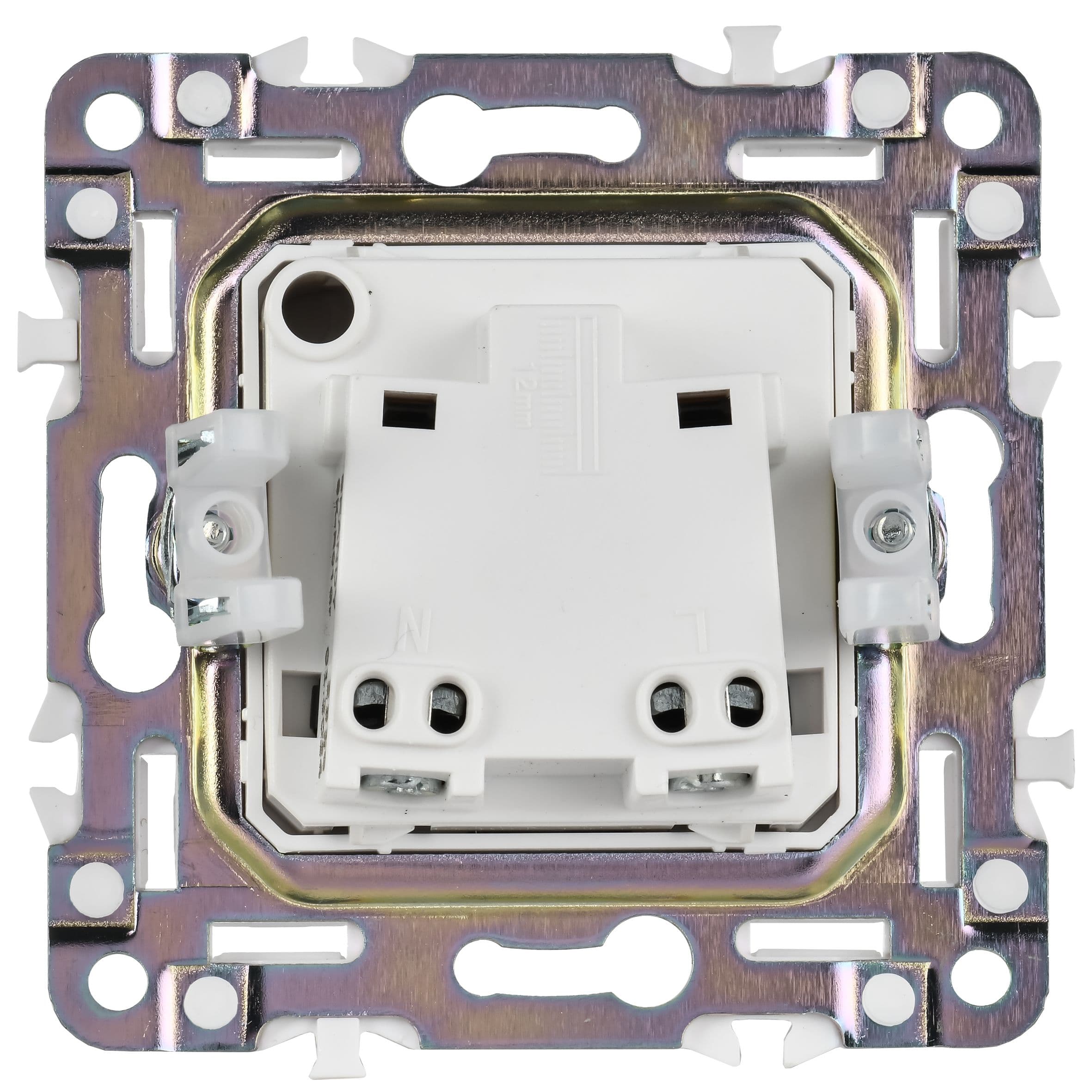 IEK SKANDY Мятный Розетка б/з 10А SK-R02G — миниатюра 3