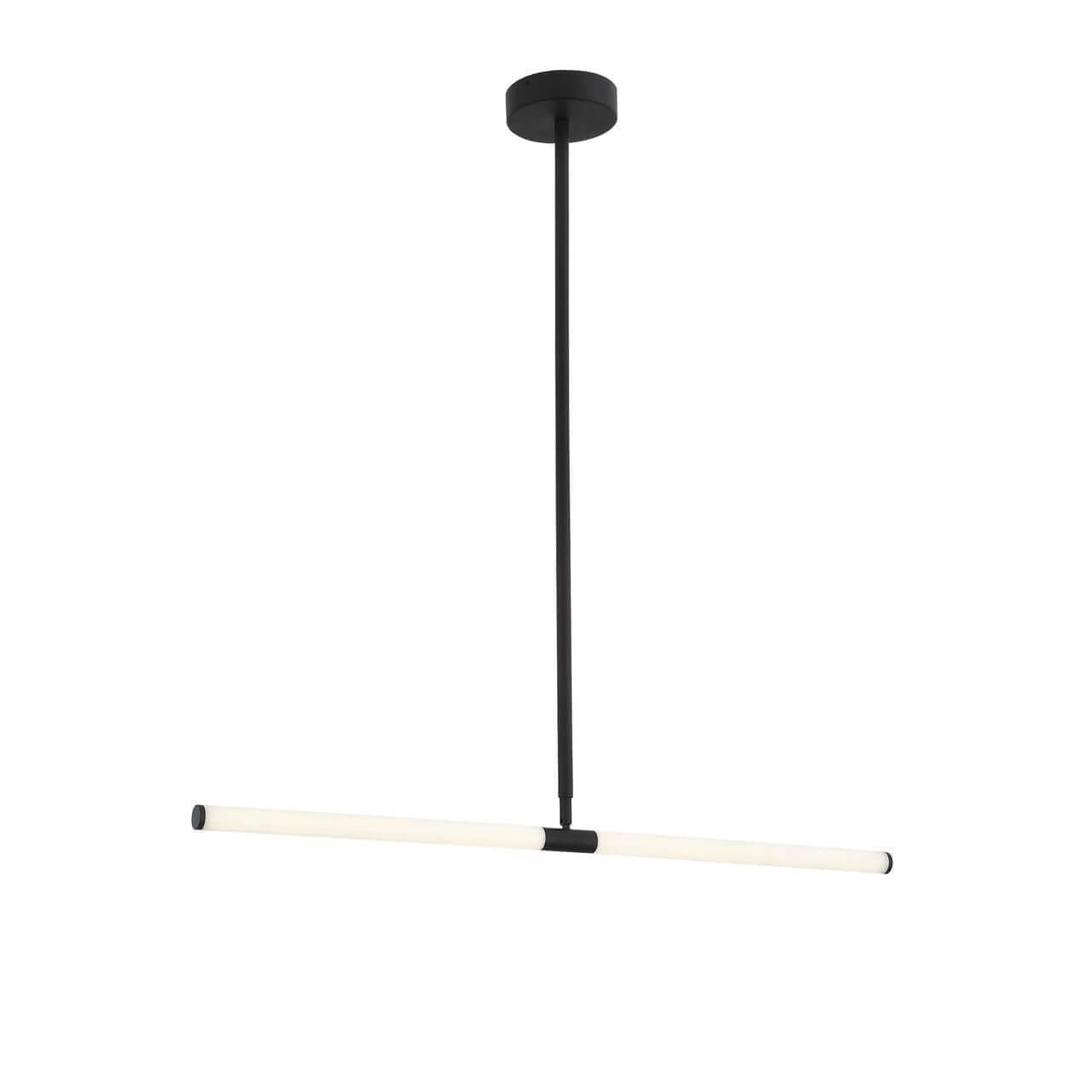 ST LUCE SL393.403.02 Светильник подвесной  Черный/Белый LED 2*10W — миниатюра 1