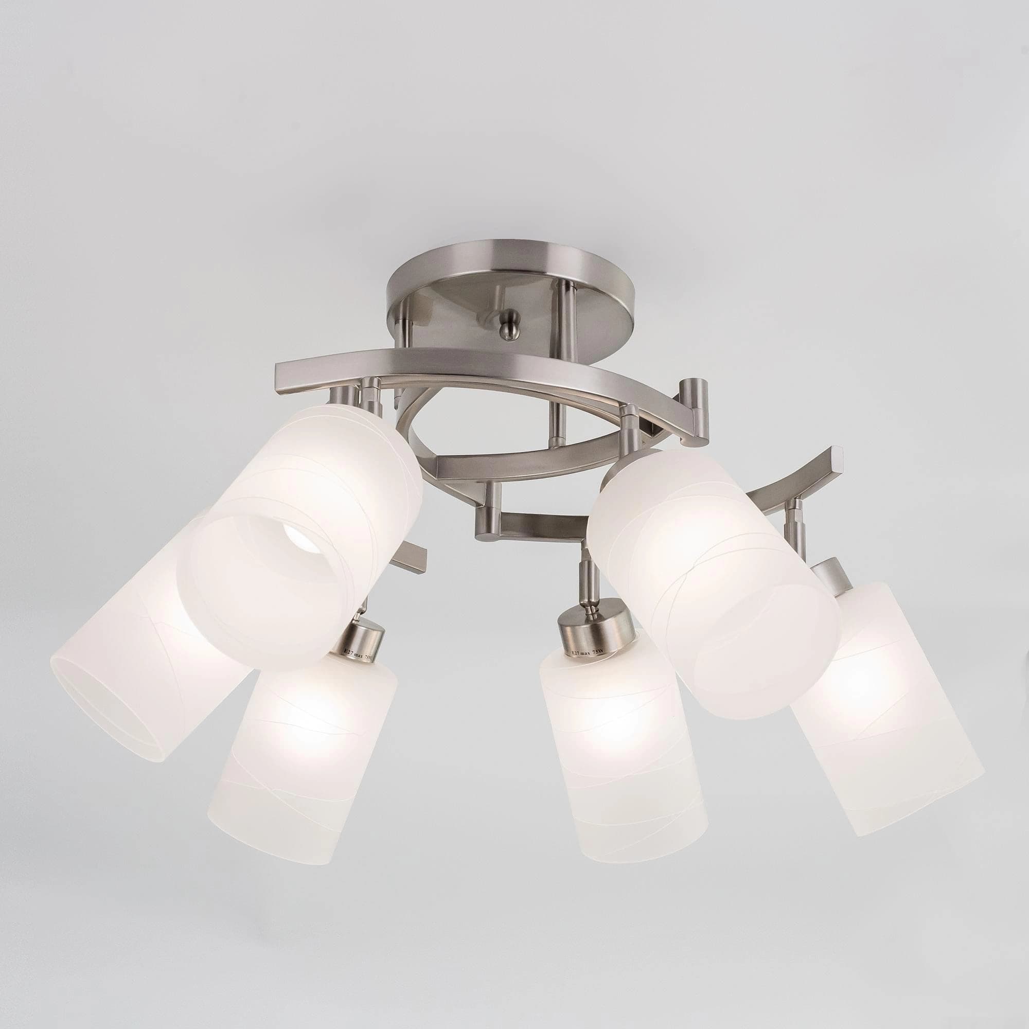 Citilux CL125161 Астро Хром Мат. Светильник Люстра — миниатюра 2