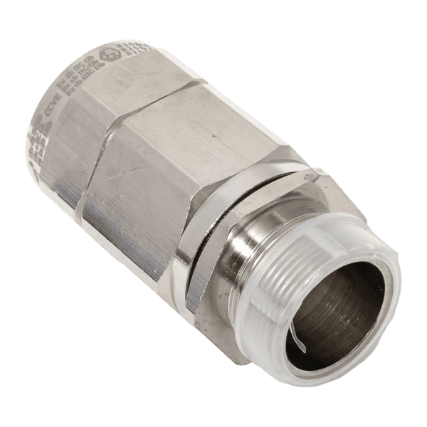 EKF Кабельный ввод взрывозащищенный M32x1,5 FECA 1Ex d IIC Gb/1Ex e II Gb/0Ex ia IIC Ga/2Ex nR II Gc — миниатюра 1