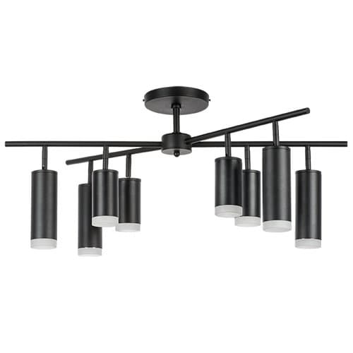 Lightstar LR7283748740 Люстра RULLO 8х50W GU10 ЧЕРНЫЙ (571728+214437-4+214487-4+202430-8), шт