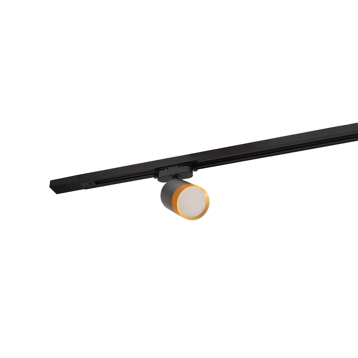 Denkirs DK6405-BG Трековый светильник IP 20, 7 Вт, LED 3000, черный/золотой, алюминий — миниатюра 4