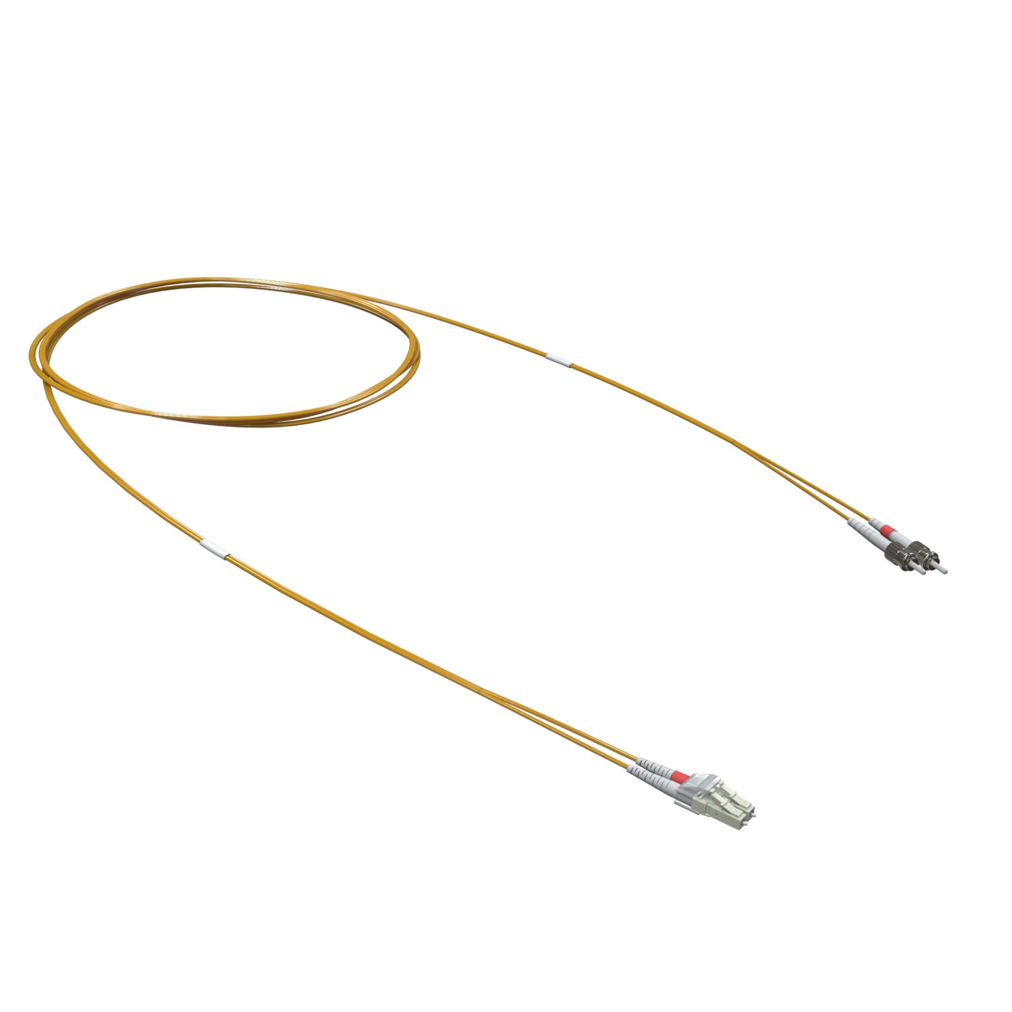 DKC Оптический коммутационный шнур переходной Duplex LC-UPC/ST-UPC, 50/125 OM2, 20 м