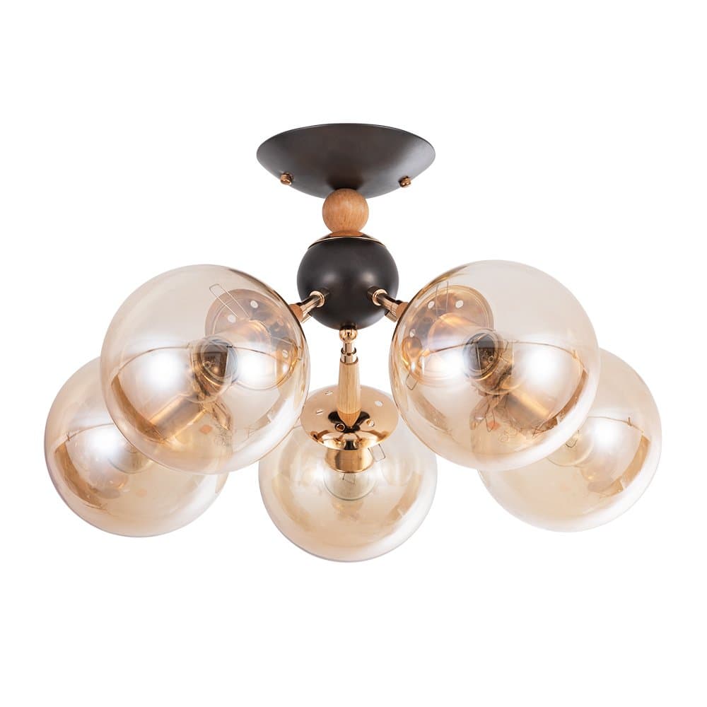 Arte Lamp A4485PL-5BK Светильник потолочный