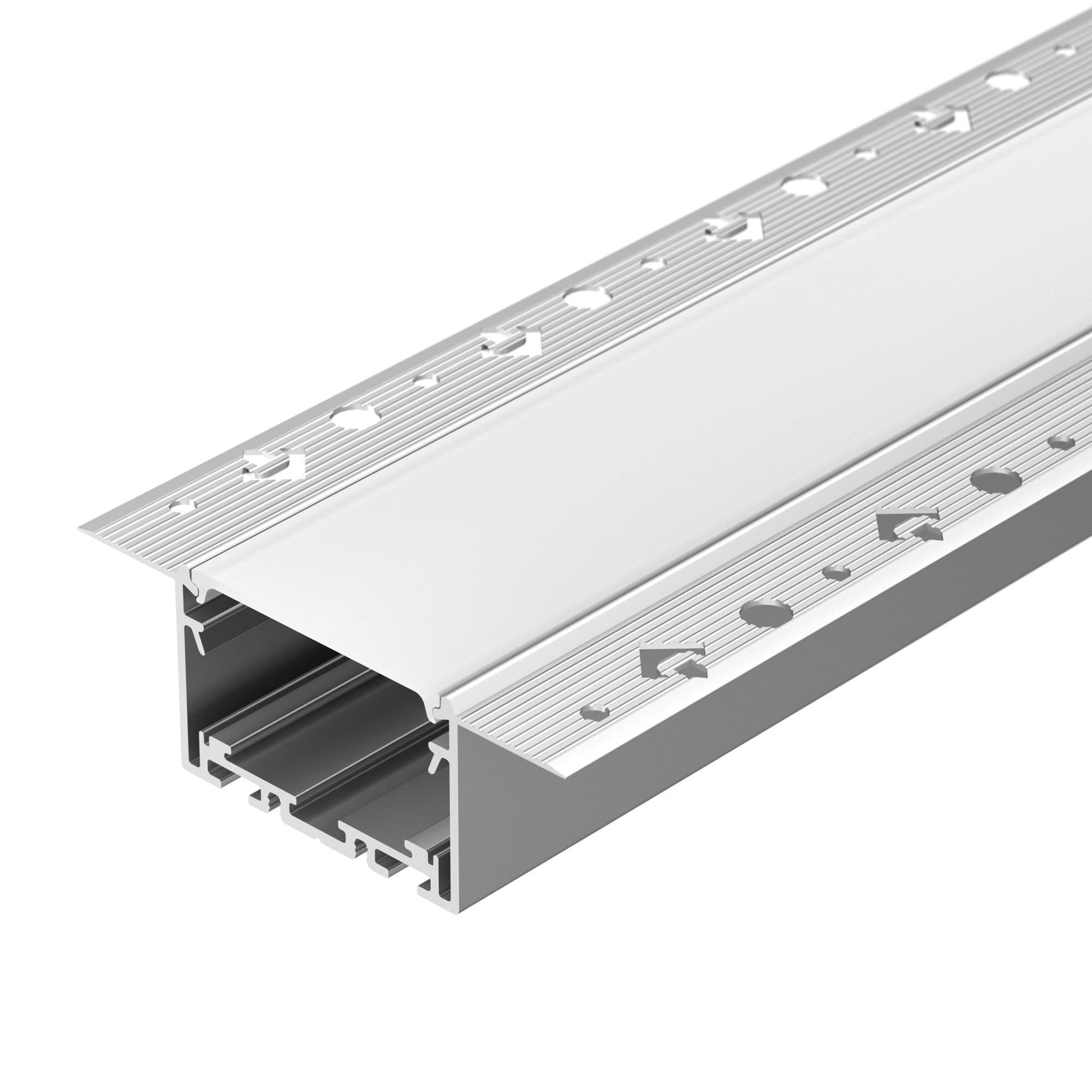 Arlight Профиль SL-LINIA55-FANTOM-2500 SEAMLESS ANOD (Алюминий) 029507 — миниатюра 1