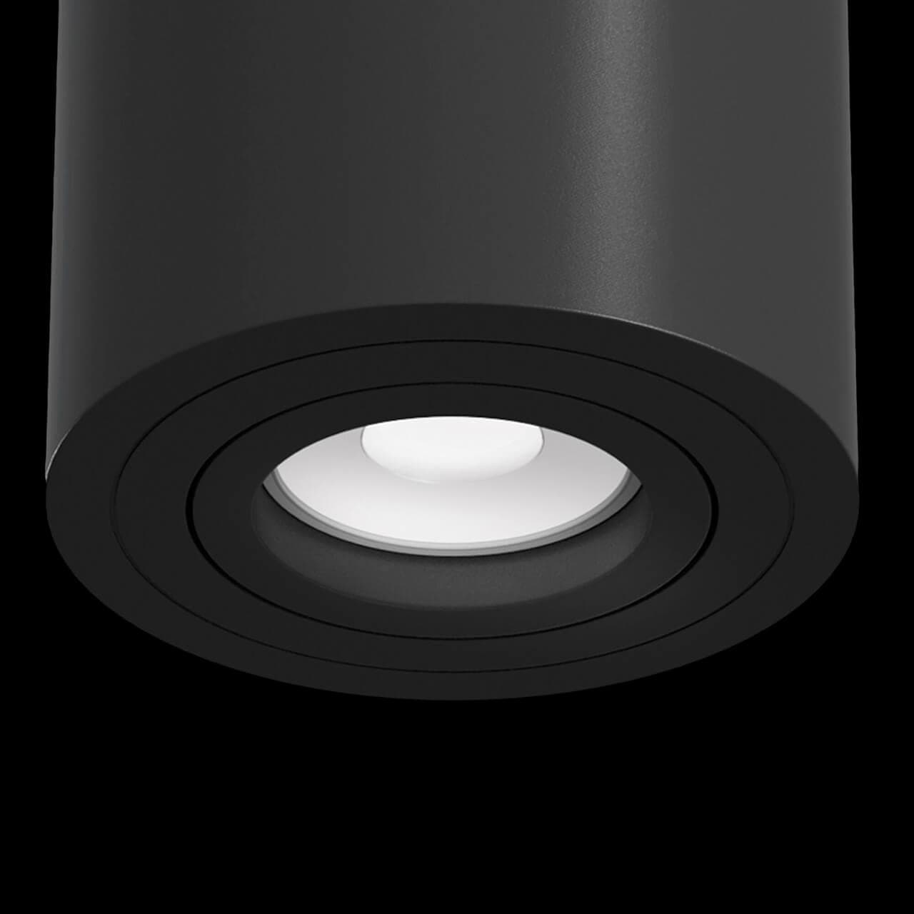 Maytoni Technical Alfa Черный Потолочный светильник GU10 50W C016CL-01B — миниатюра 8