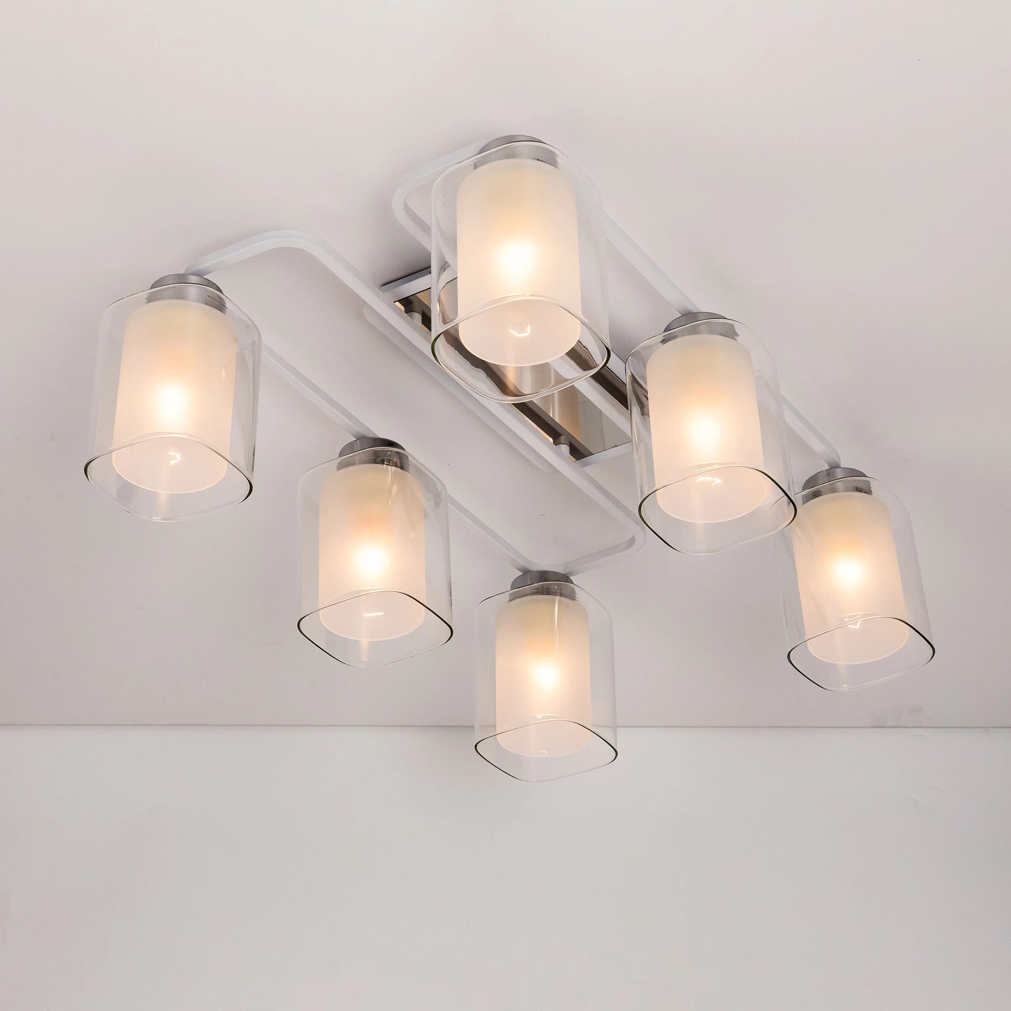 Citilux CL159260 Румба Белый+Хром Люстра — миниатюра 2
