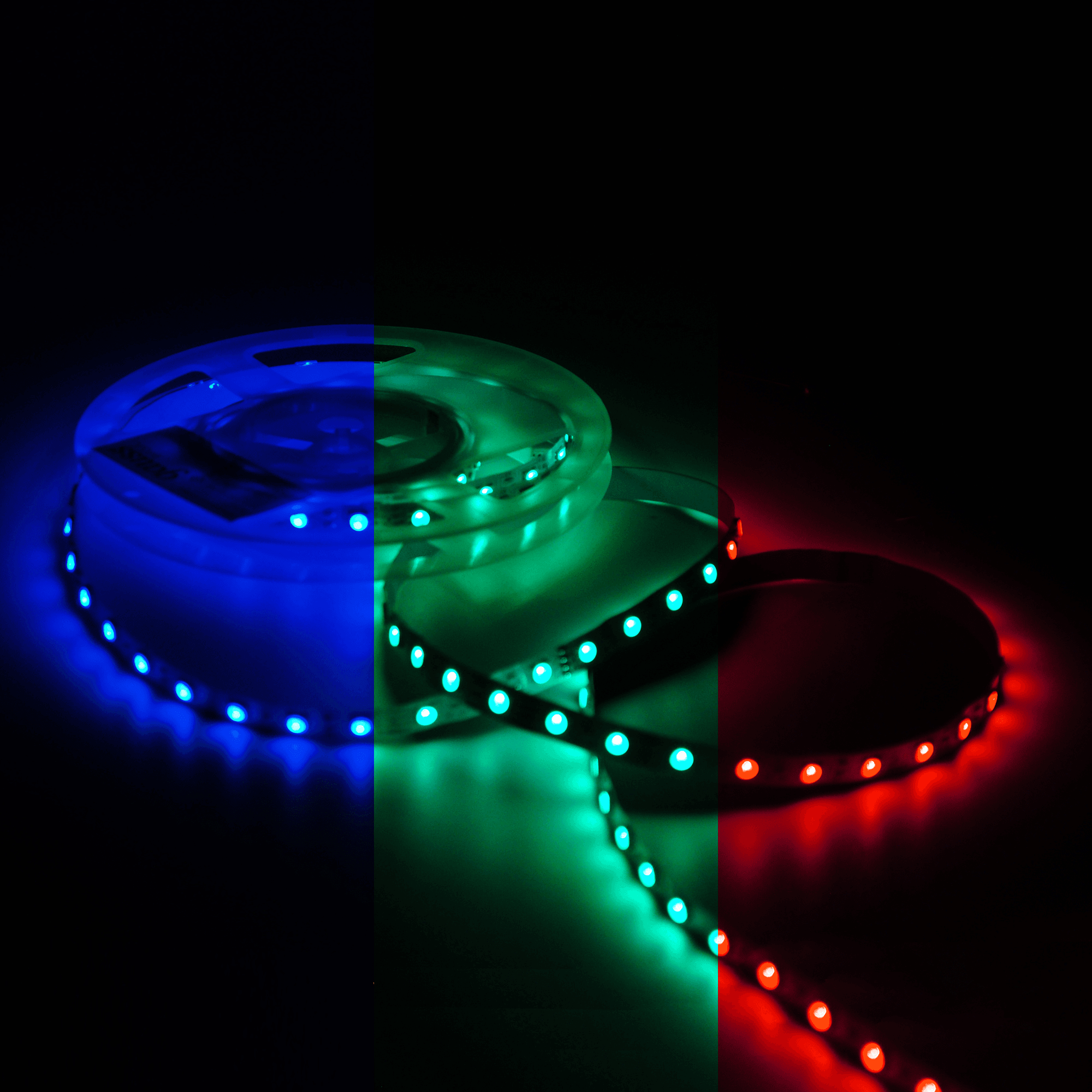 Gauss Лента Basic в комплекте 12V 10W/m 700lm/m RGB IP20 LED 5m 1/50 BT042 — миниатюра 10