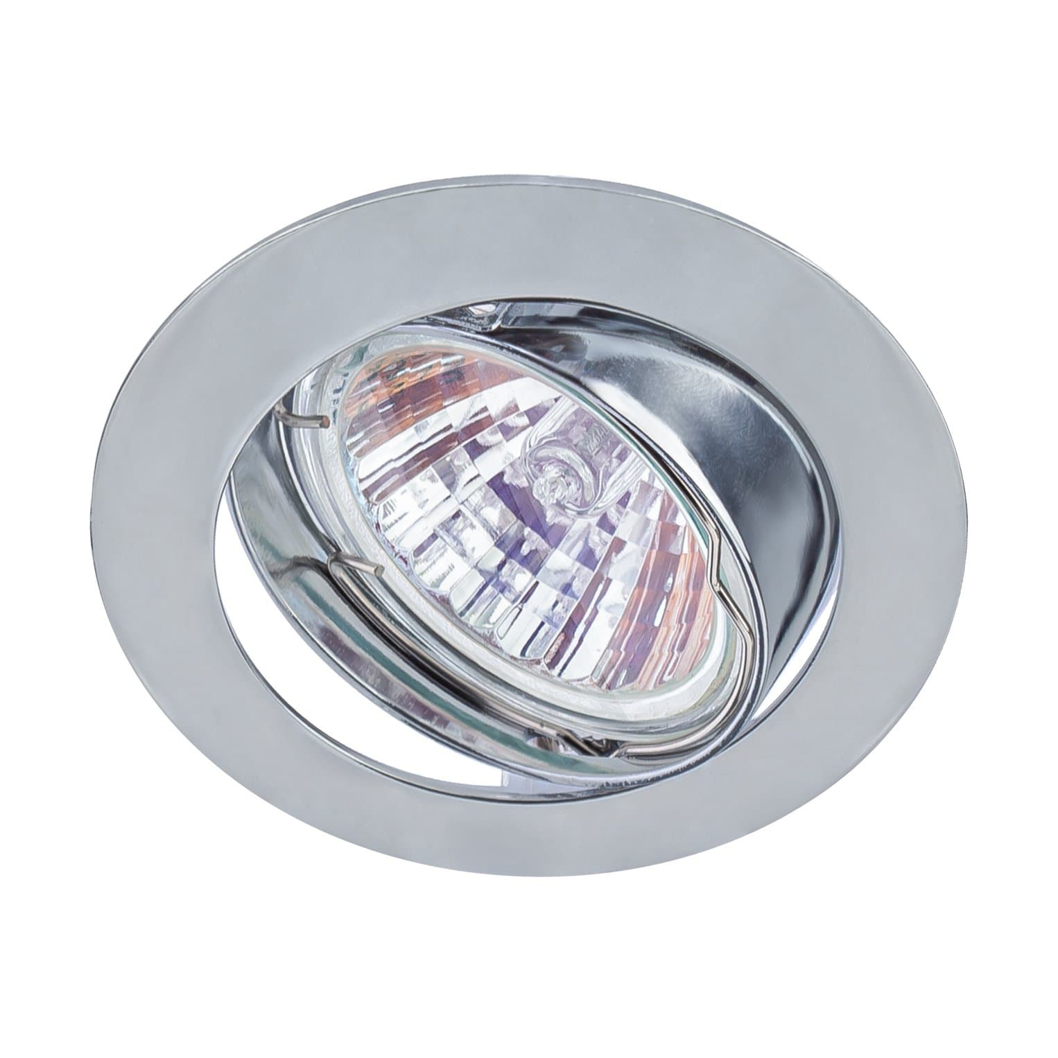 ЭРА KL1A SN Сатин никель Светильник литой простой поворотный MR16,12V/220V, 50W