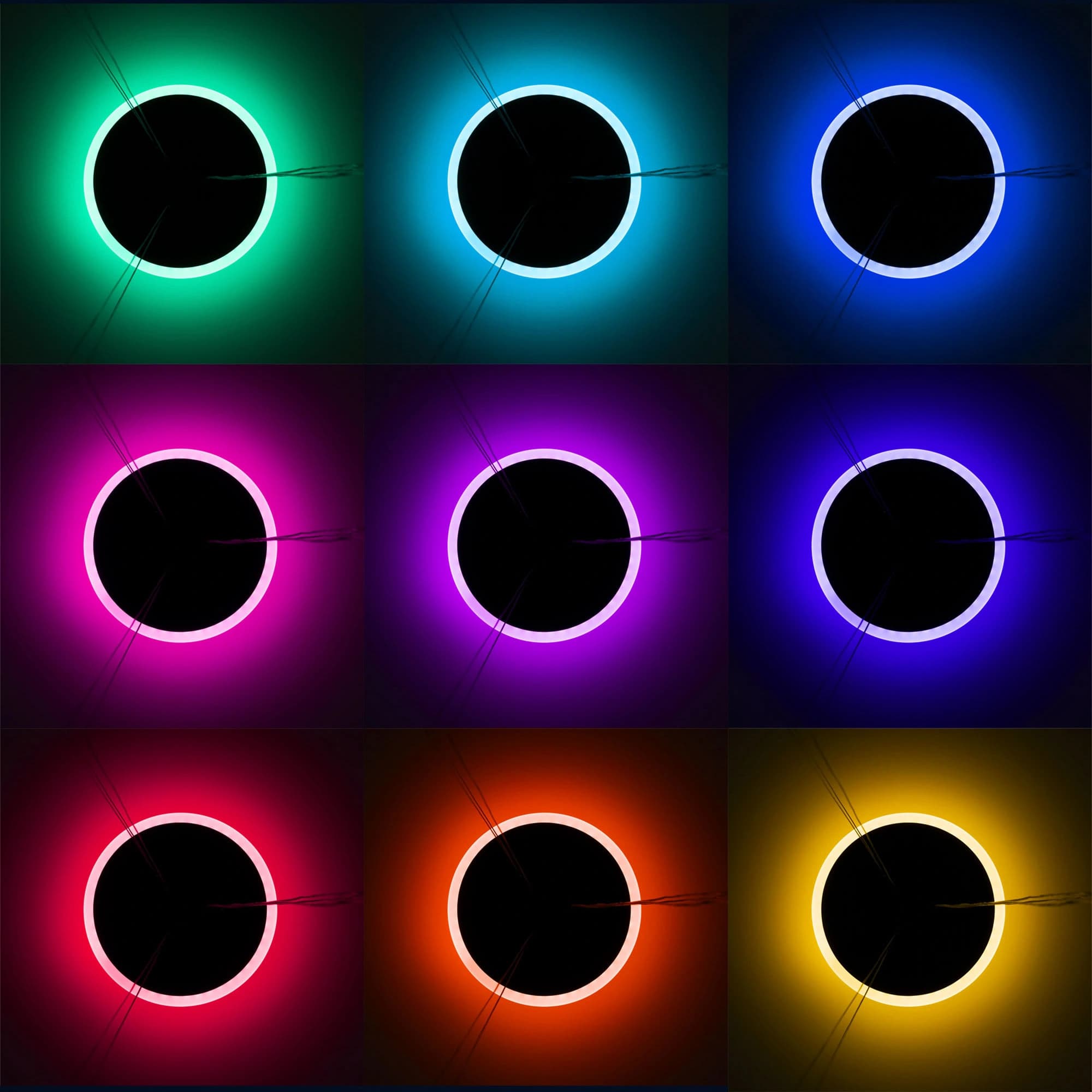 Citilux CL731A095E Неон Кофе Смарт RGB Люстра — миниатюра 6