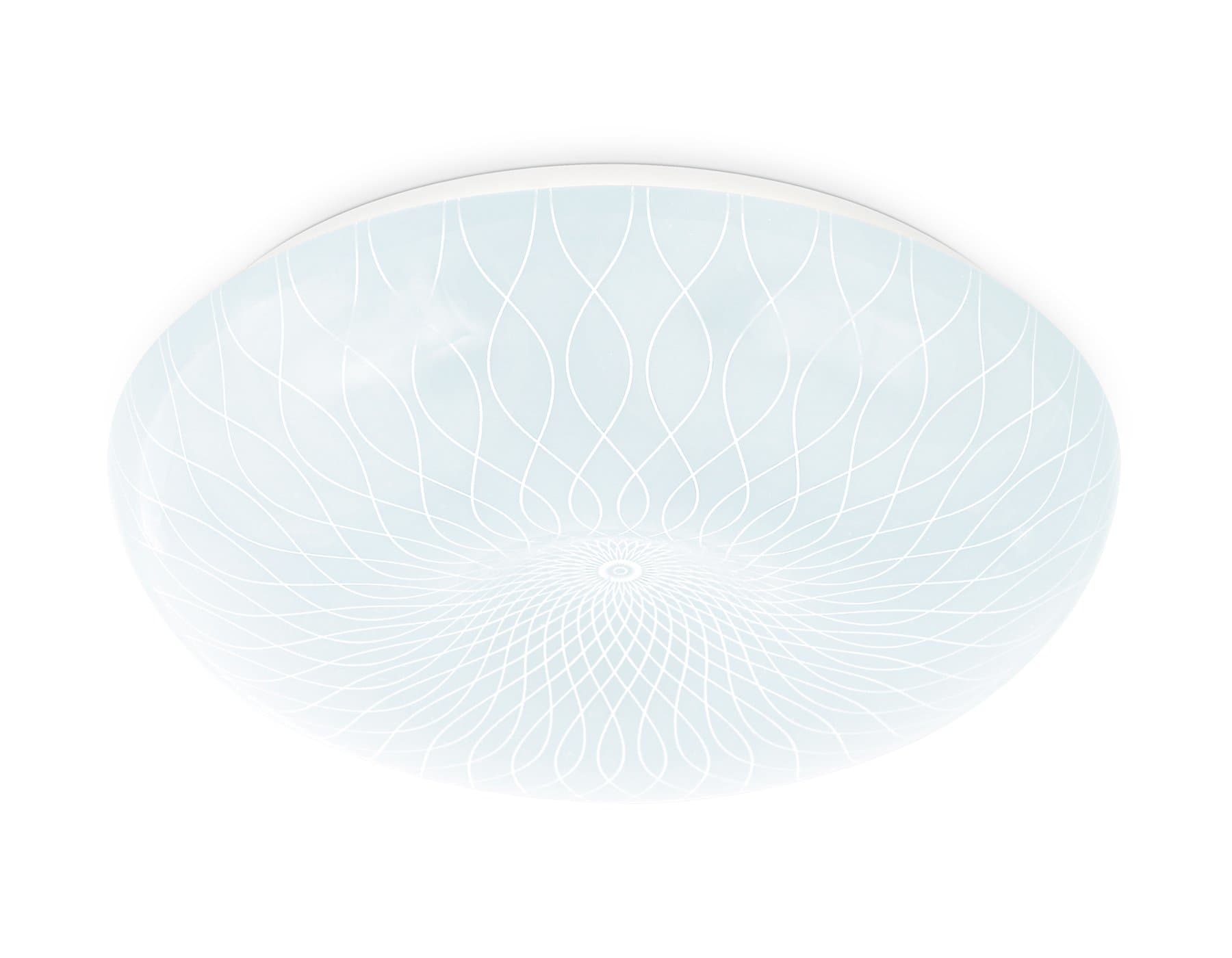 Ambrella Потолочный светодиодный светильник FZ1086 WH белый 30W 6400K D380*105 (Без ПДУ)