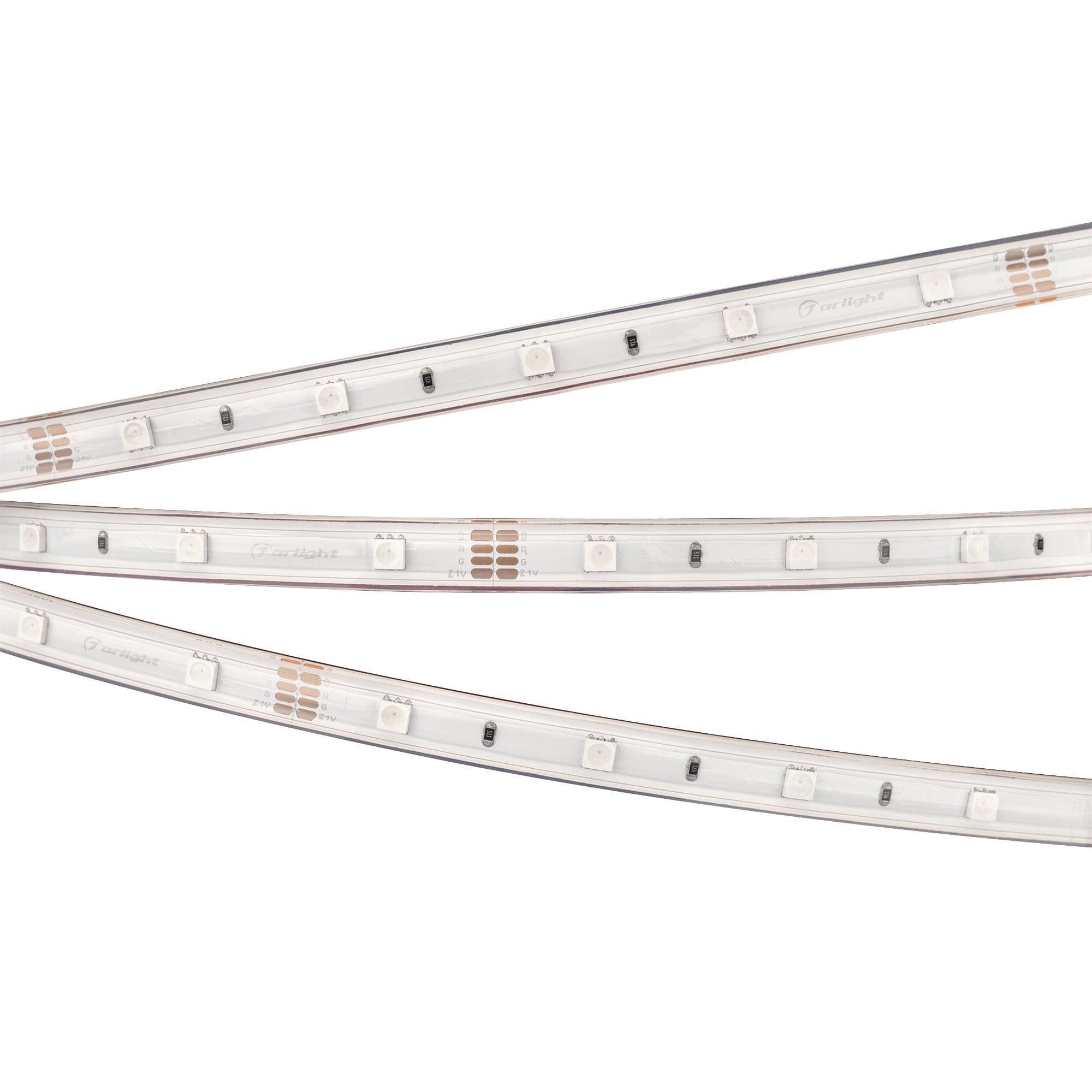 Arlight Светодиодная лента герметичная RTW-PS-B30-13mm 24V RGB (7.2 W/m, IP67, 5060, 5m) (-) 026484(2) — миниатюра 1