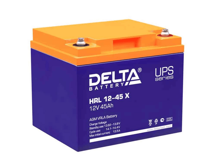 Delta Аккумулятор HRL 12-45 X (12V/45Ah)