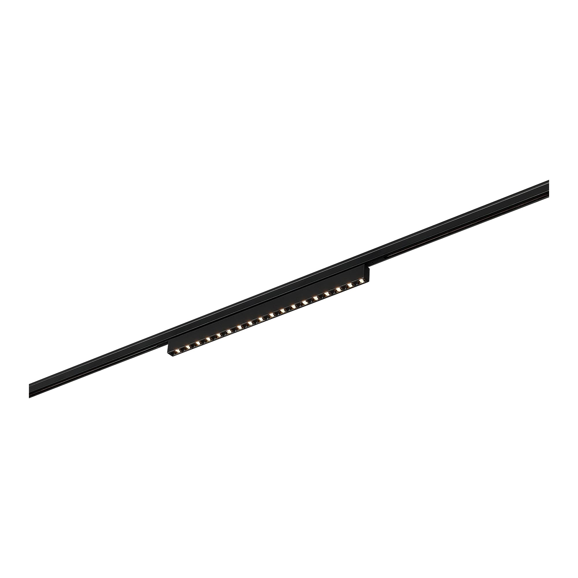 ST LUCE ST666.436.15 Магнитный трековый светильник Черный LED 1*15W 3000K 640Lm Ra>90 IP20 L292xW10xH18 24V