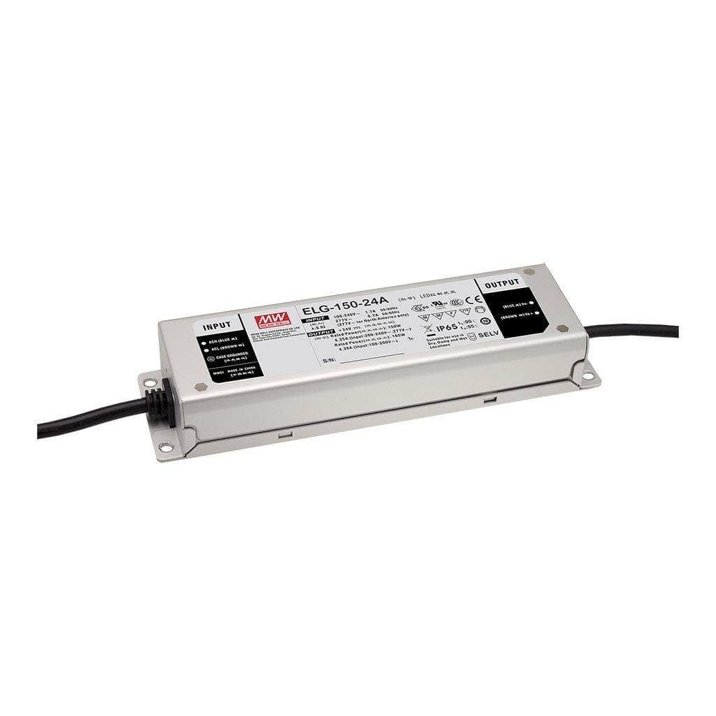 Varton Драйвер 150Вт 24V для светодиодной ленты Meanwell IP67 DALI 219x63x35,5 мм ELG-150-24DA-3Y