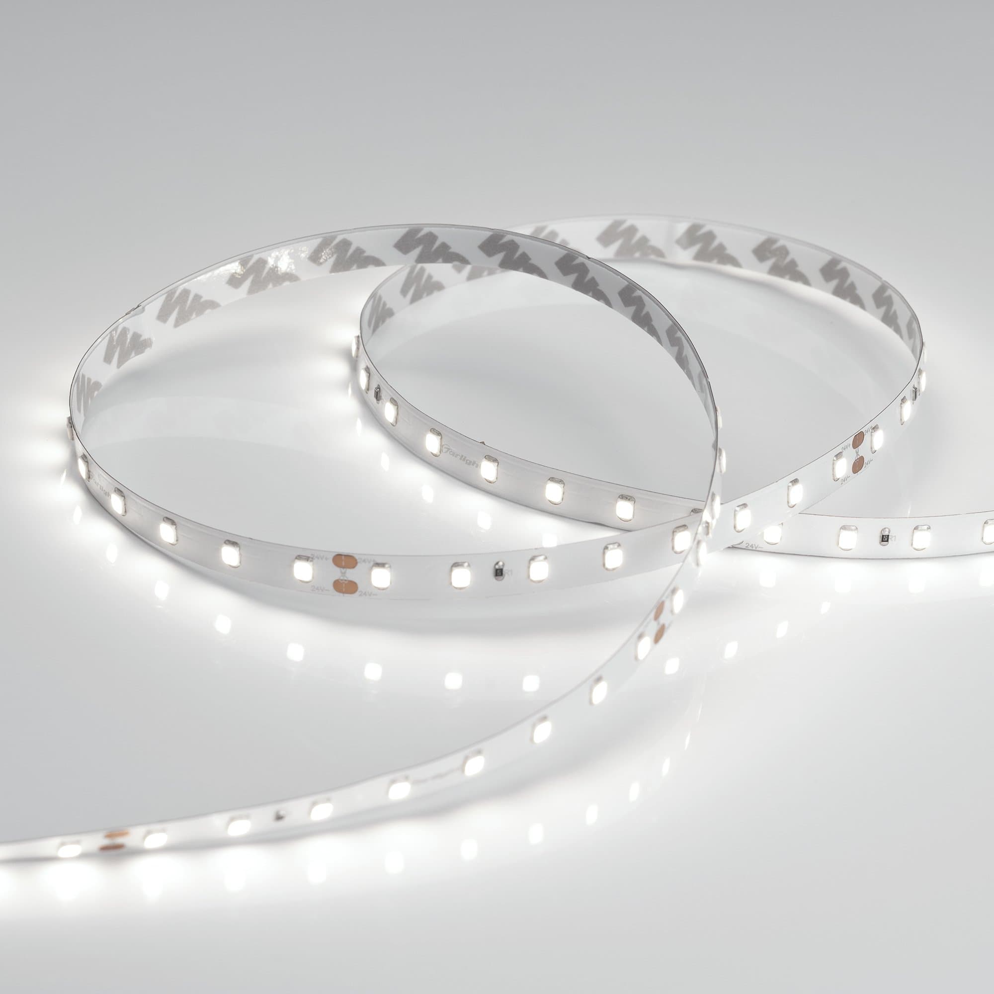 Arlight Светодиодная лента RT-A80-8mm 24V Day5000 (6 W/m, IP20, 2835, 5m) (высок.эфф.150 лм/Вт) 024511(2) — миниатюра 2