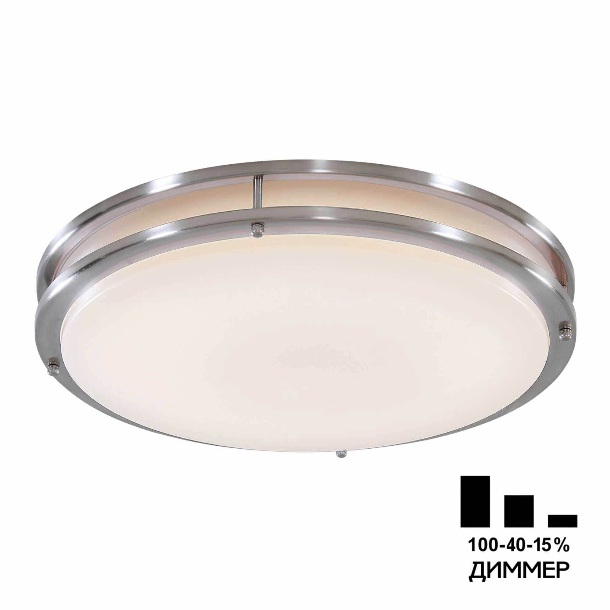 Citilux CL709501N Бостон Хром матовый Светильник накладной LED 50W*4000K