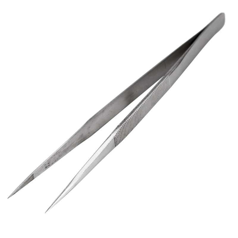Пинцет прямой 160 мм (блистер) Rexant 12-0381