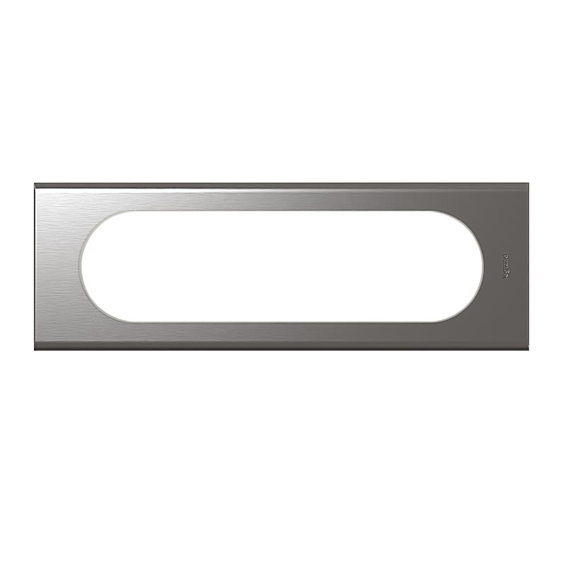 Legrand Celiane Сталь фактурная Рамка 6/8 мод 069106 — миниатюра 1