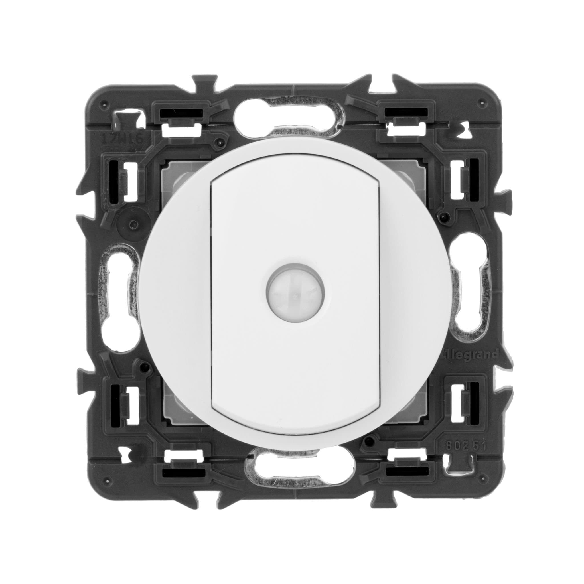 Legrand Celiane2 Белый Накладка переключателя со встроенным датчиком присутствия 068012 — миниатюра 4
