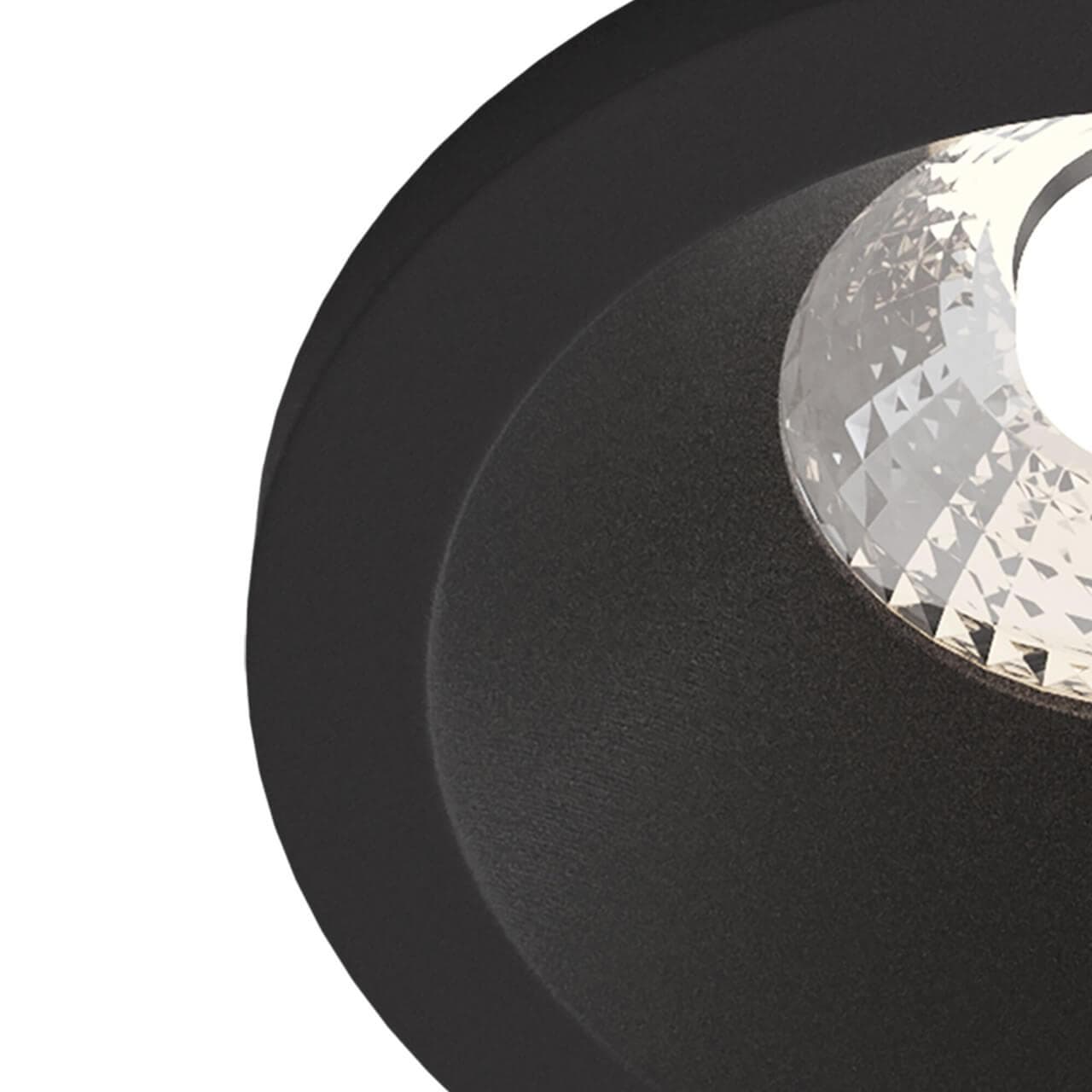 Maytoni Zoom Черный Встраиваемый светильник LED 12W 1000Лм DL034-2-L12B — миниатюра 6