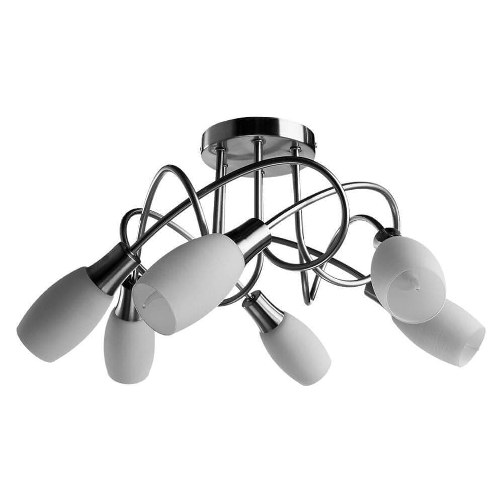 Arte Lamp Volare Серебро/Белый Спот 6x40W 6xE14 A4591PL-6SS — миниатюра 1