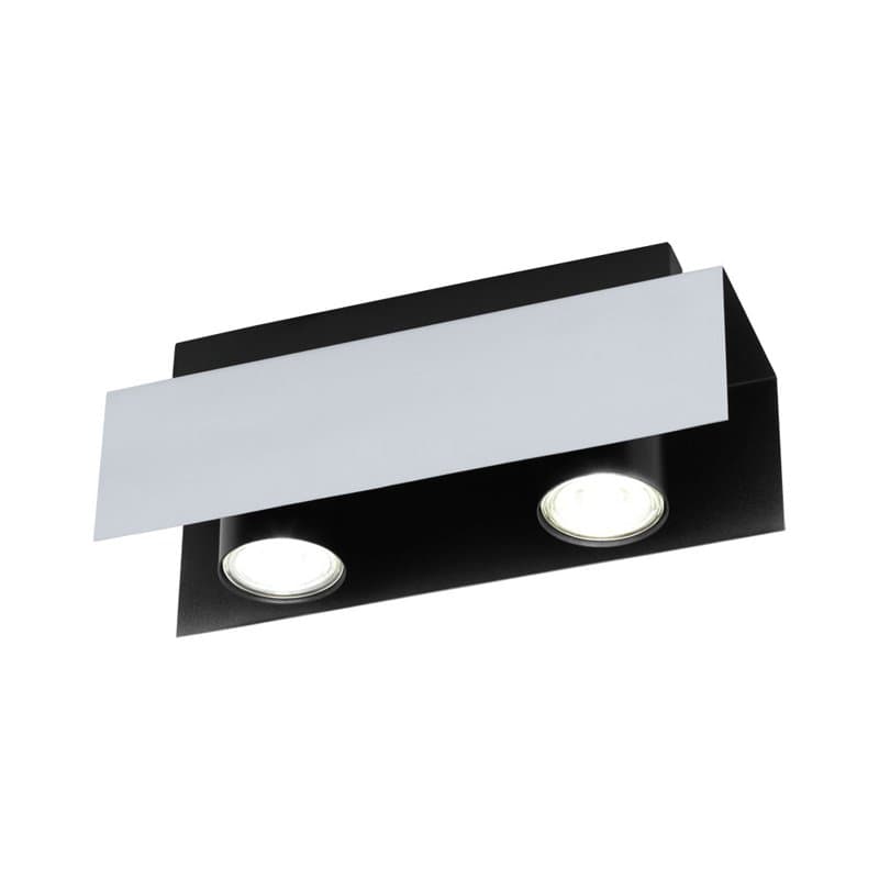 Eglo 97395 Светодиодный потолочный светильник VISERBA, 2х5W (GU10), L270, B85, H115, 2х400lm, сталь, белый