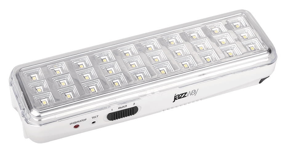 Jazzway Фонарь Accu9-L30-wh (бел.), Li-Ion .5024533 — миниатюра 1