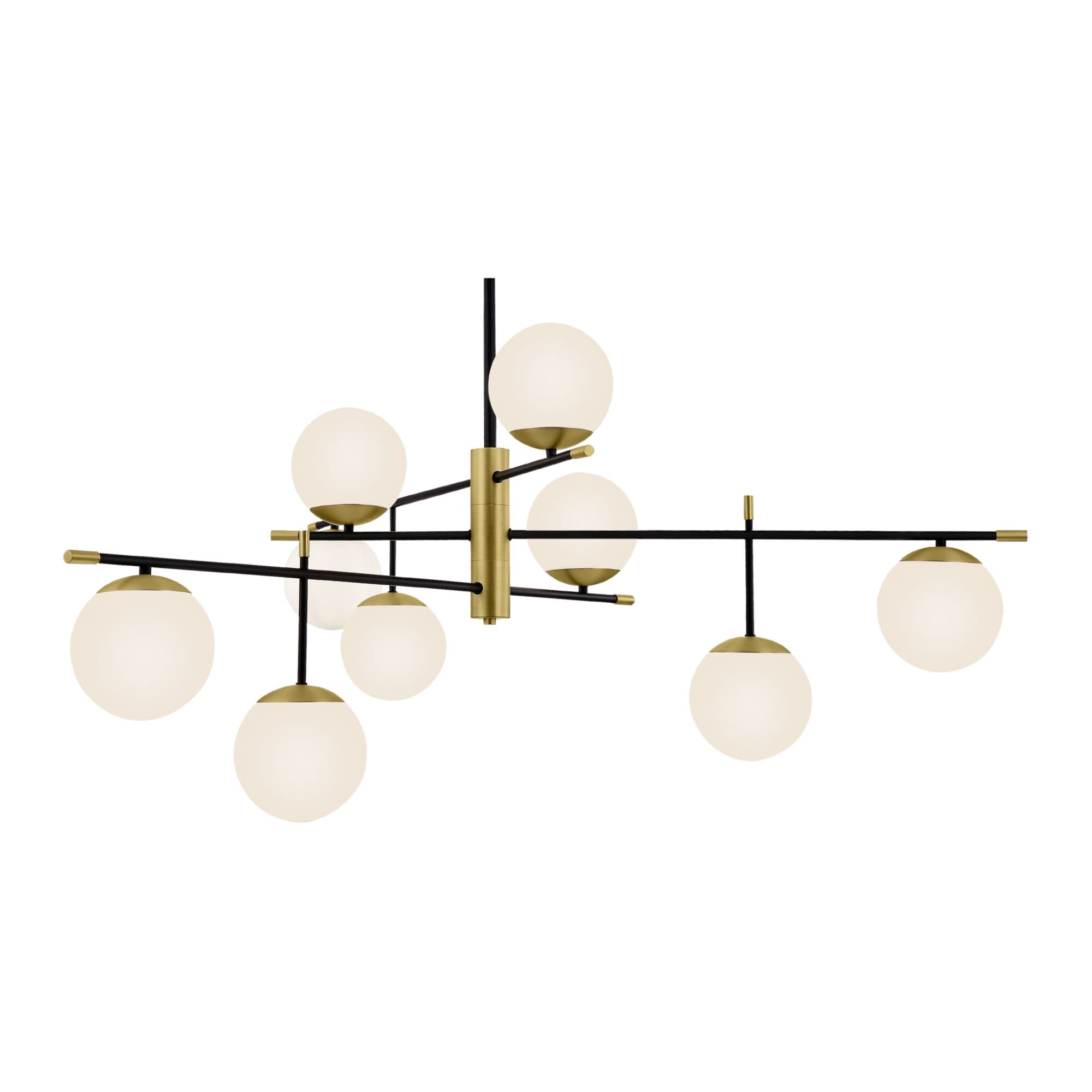 Maytoni Светильник подвесной Modern Nostalgia Матовое Золото MOD048PL-09G — миниатюра 4