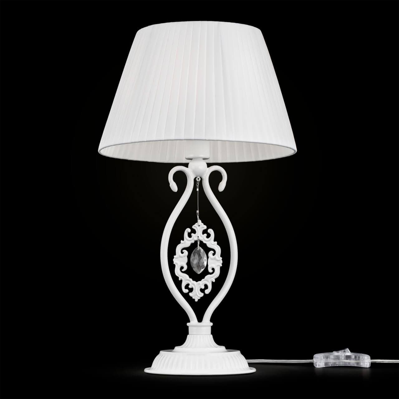 Maytoni Elegant Passarinho Жемчужный белый Настольная Лампа 1xE14 40W ARM001-11-W — миниатюра 10