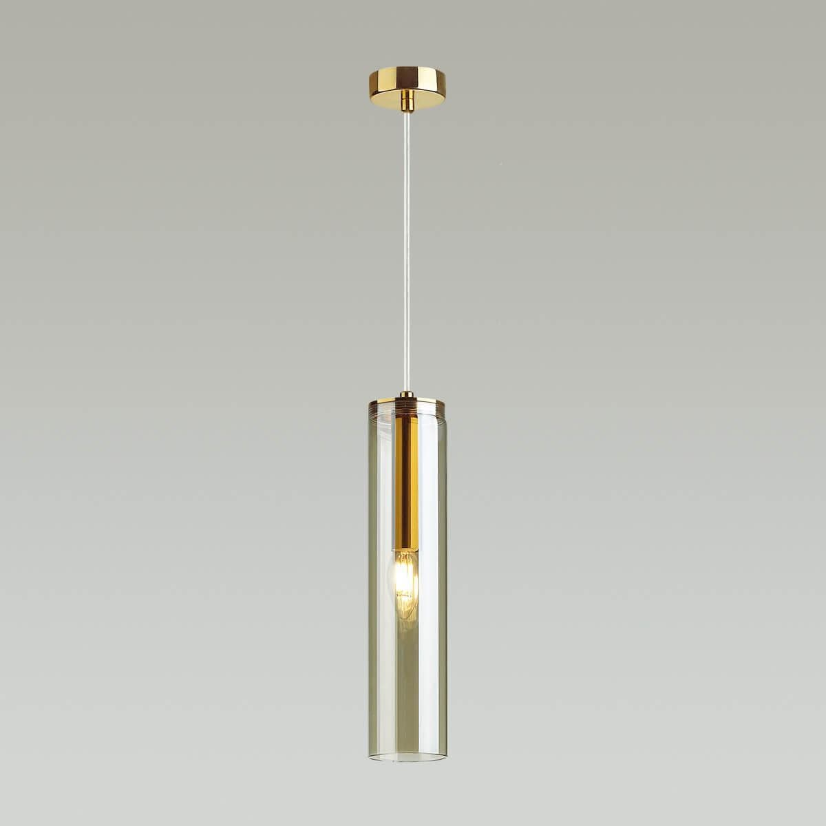 Odeon Light 4693/1 ODL20 379 золотой/янтарный Подвес E14 1*40W KLUM — миниатюра 3
