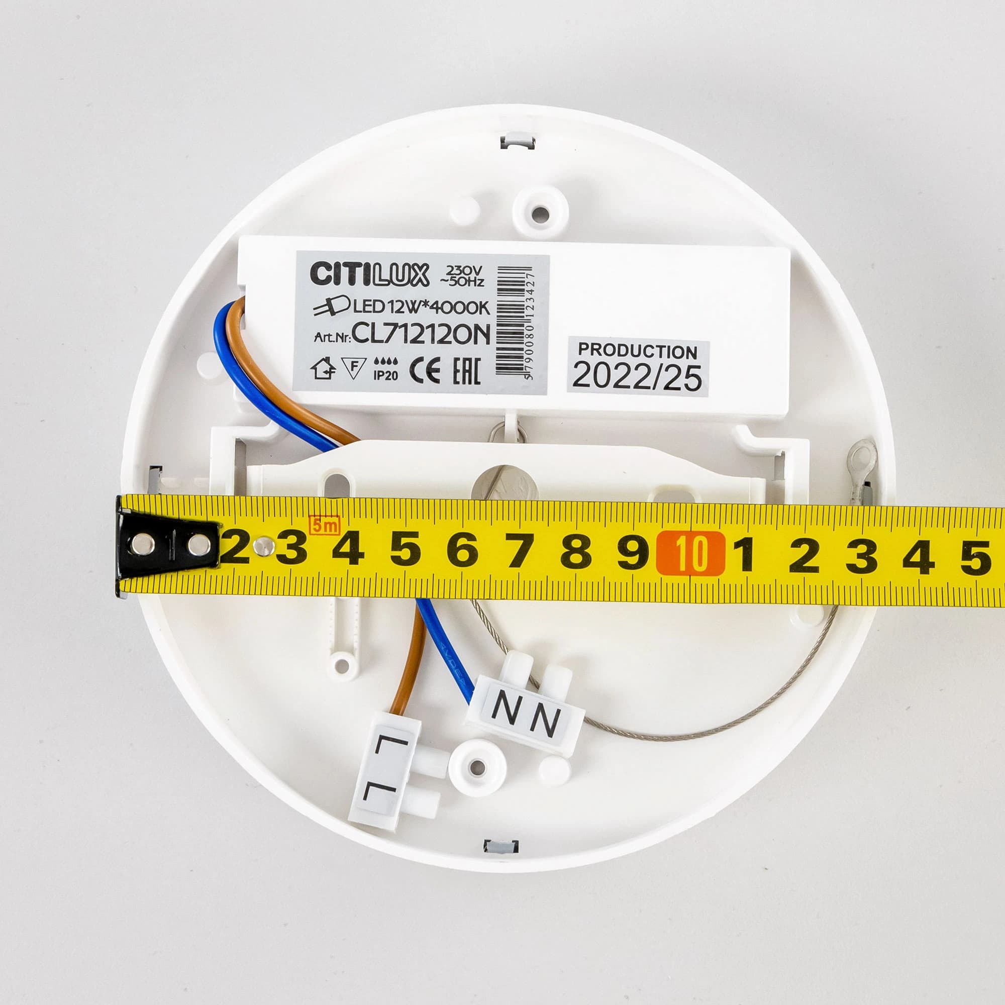 Citilux CL712120N Тао Белый Светильник Накл. LED 12W*4000K — миниатюра 18