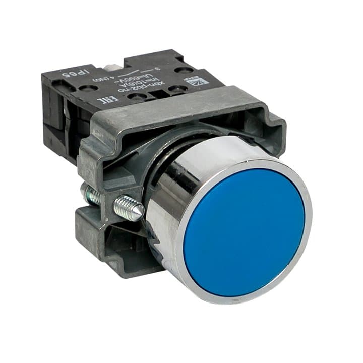 EKF PROxima Кнопка BA61 синяя NO IP65
