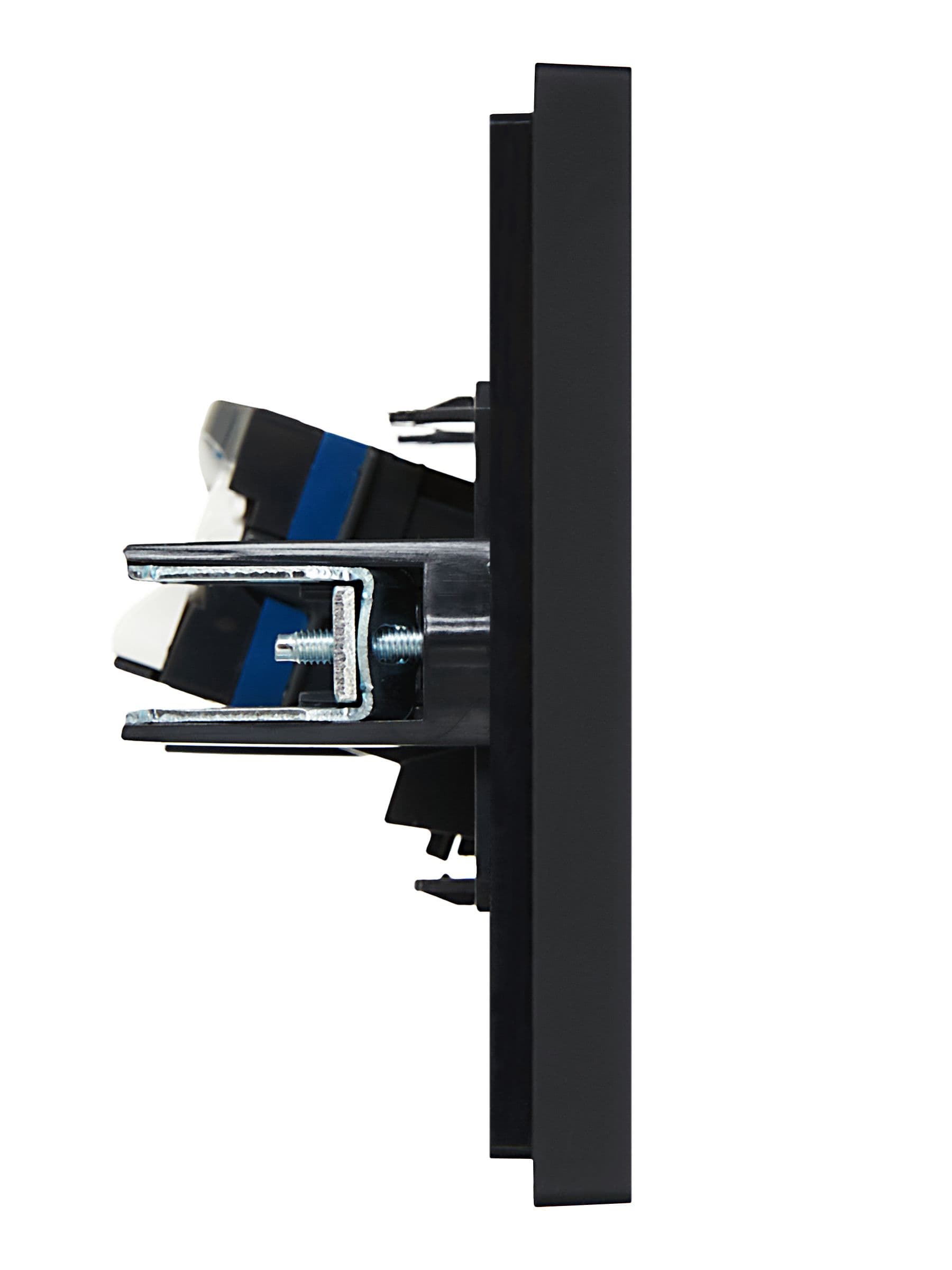 IEK FORTE&PIANO Черный Розетка комп. RJ45 кат.6 FP131 — миниатюра 4