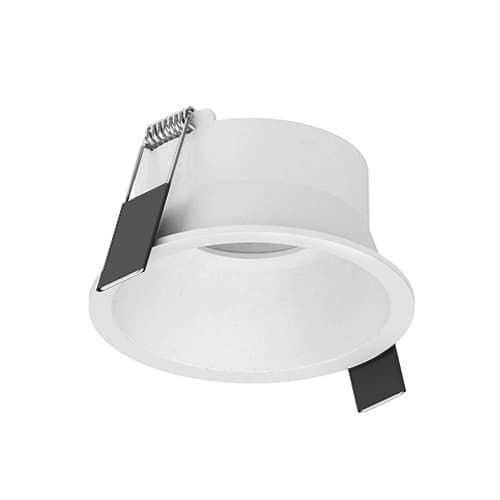 Technolight Рамка Софт 85 круглая RAL 9016 белая 41001-WH