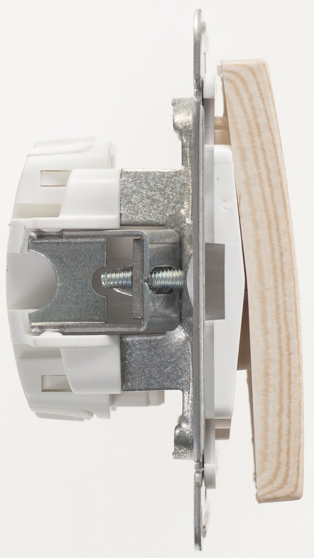 Systeme Electric Wessen 59 Сосна Выключатель 2-клавишный, 10АХ — миниатюра 3