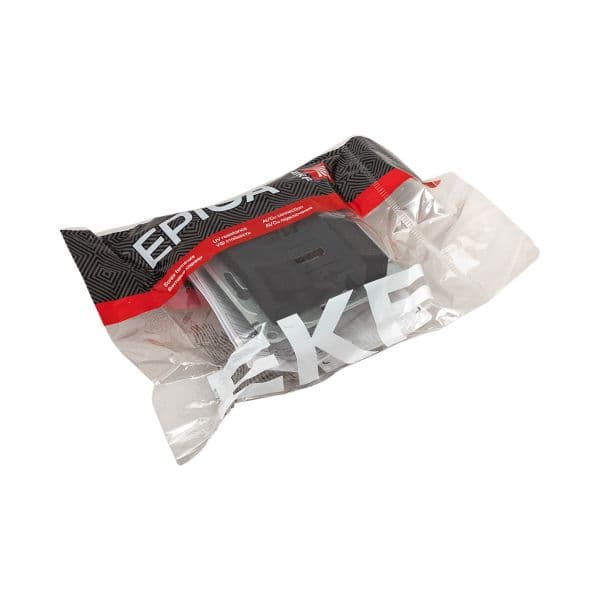 EKF Механизм розетки HDMI+RJ45 (cat5), чёрный Эпика — миниатюра 11