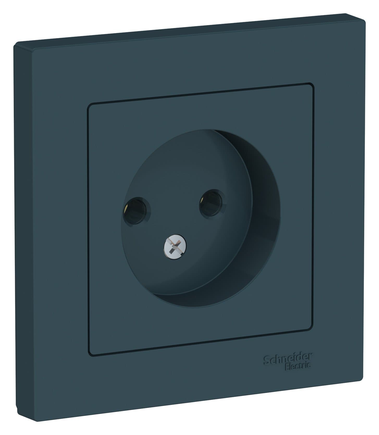 Systeme Electric AtlasDesign Изумруд Розетка б/з, 16А, в сборе — миниатюра 2