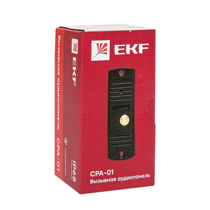 Вызывная аудиопанель CPA-01 медь 2пр. IP65 EKF — миниатюра 2