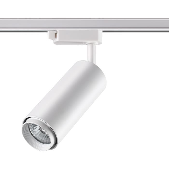 Novotech 370415 NT19 187 белый Трековый светильник IP20 GU10 50W 220V PIPE
