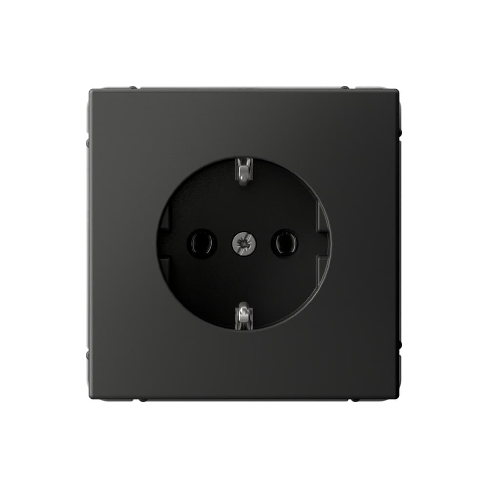 Systeme Electric ArtGallery Базальт Розетка с заземлением, 16А, механизм