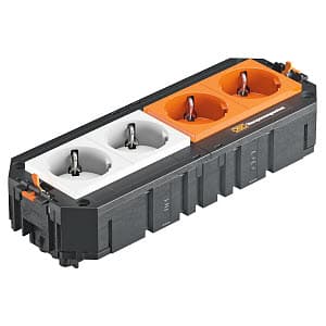 OBO Bettermann Коробка монтажная укомплектованная UT4 GST18i (2+2 розетки) с защитой 7404678 — миниатюра 2