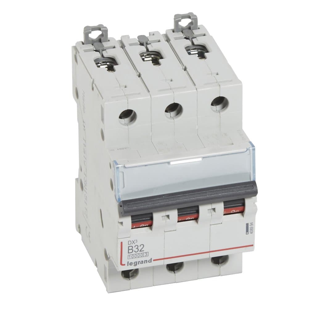 Legrand DX3 Автоматический выключатель 3P 32A (B) 10kA/16kA 408994 — миниатюра 3