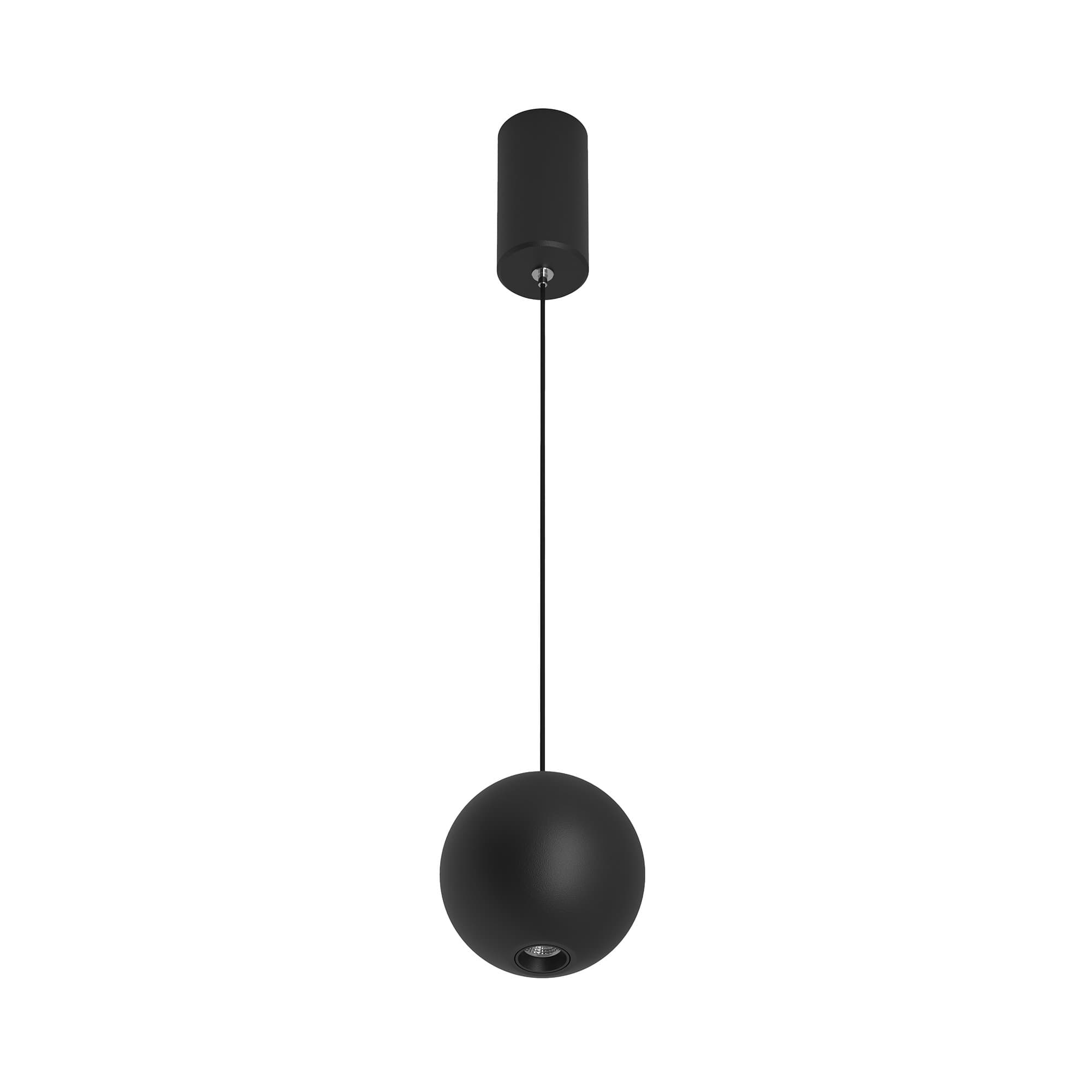 Arlight Светильник SP-ELEMENTA-ORB-R100-9W Warm3000 (BK, 39 deg, 230V) (IP40 Металл, 3 года) 032764 — миниатюра 1