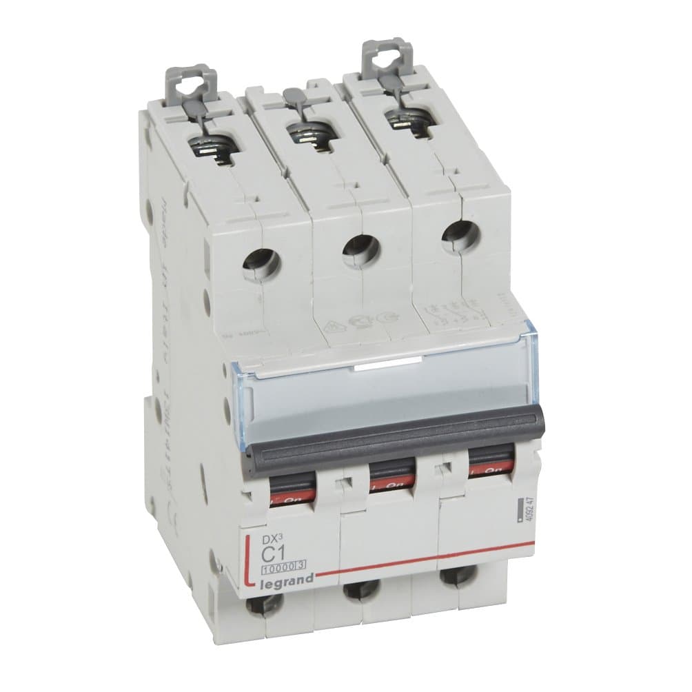 Legrand DX3 Автоматический выключатель 3P 1A (С) 10kA/16kA 409247 — миниатюра 1