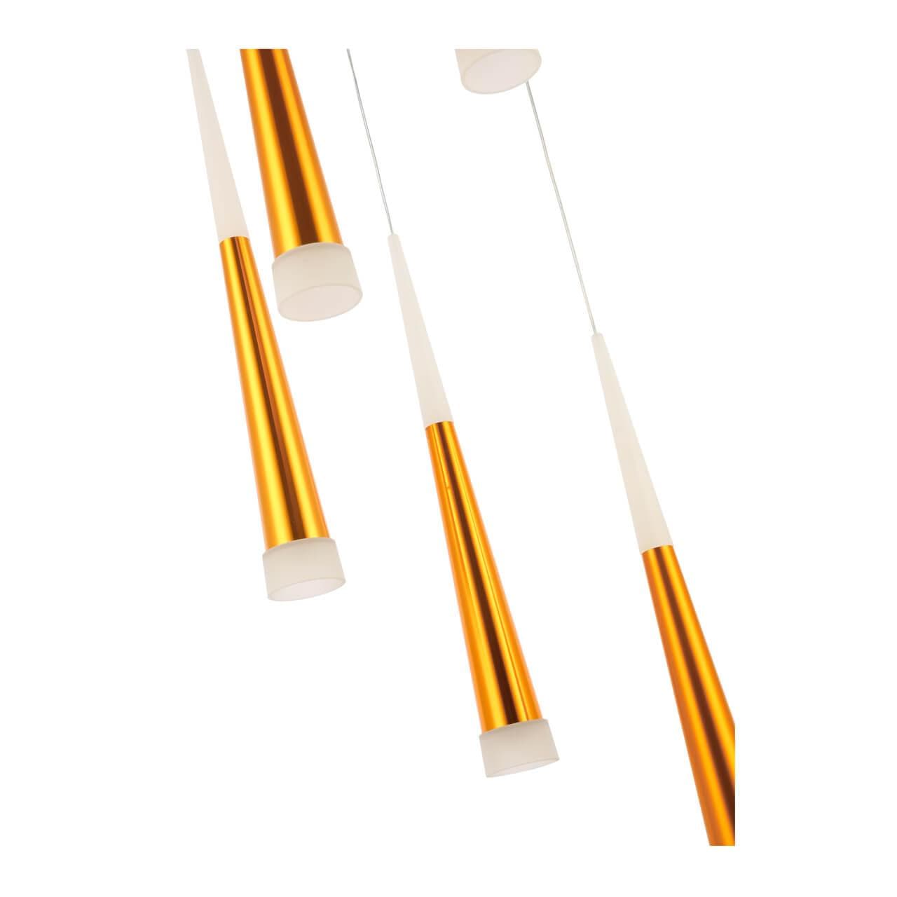 Evoluce SLE200103-05 Светильник подвесной Белый/Золотой, Белый LED 5*7W — миниатюра 2
