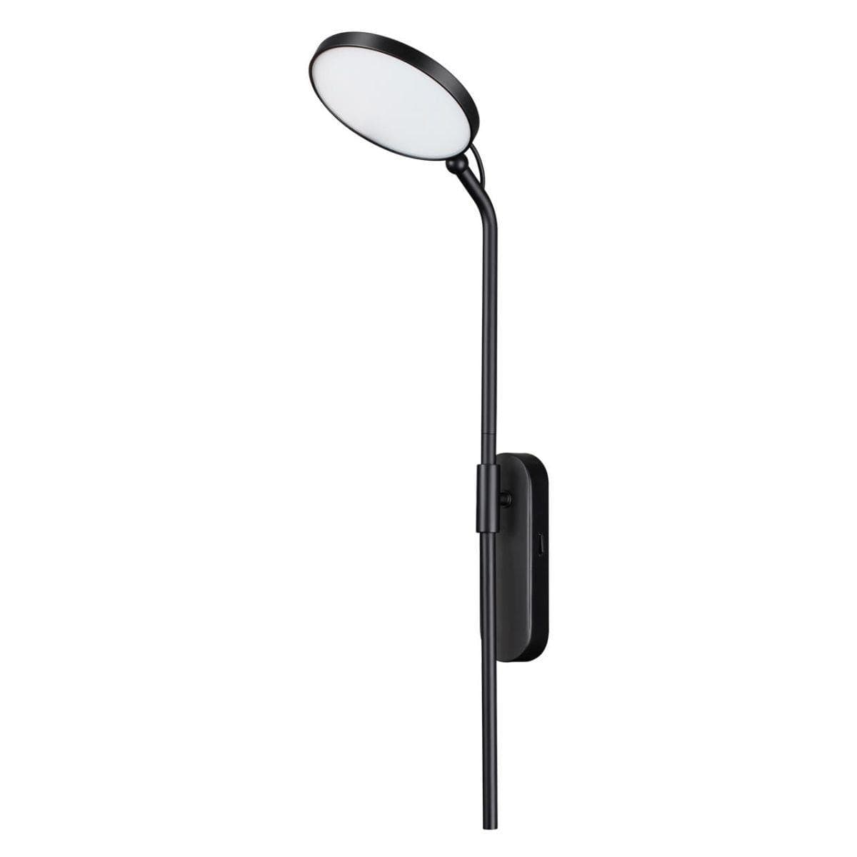 Odeon Light 4296/7WL HIGHTECH ODL22 123 черный/металл Настенный светильник IP20 LED 7W 423Лм 3000K REDMOND — миниатюра 1