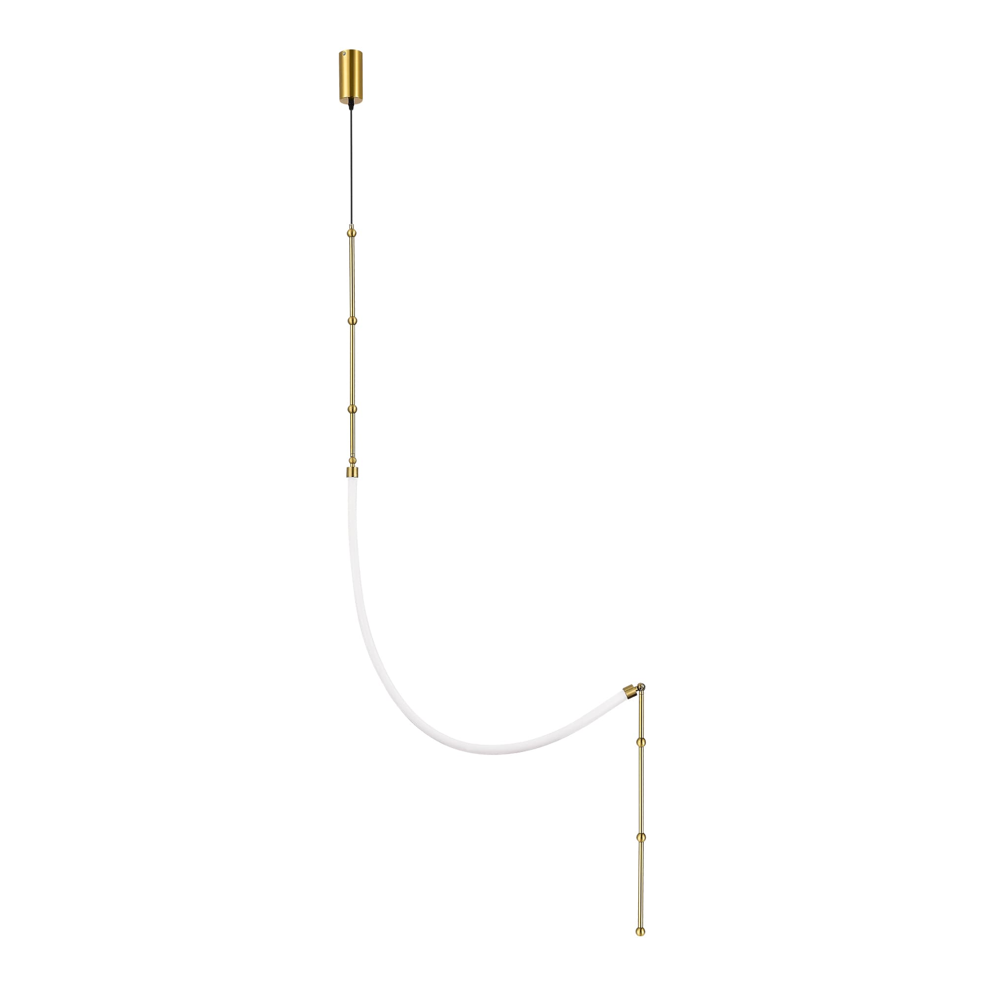 ST LUCE SL6132.301.20 Светильник настенно-потолочный Латунь/Белый LED 1*20W 3000K